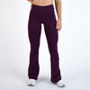 Plum Super High Flare Leggings - Bounce Fabric