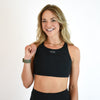 Black Camo High Impact Sports Bra - Jourdaine - High Support