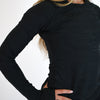 Black Camo Women's Long Sleeve Shirt - Foundation