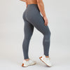 Gray Black Ribbed Legging 7/8 25" - El Toro