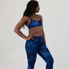 Blue Dream Rib Sports Bra - Reinette by FLEO