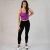 Raspberry Glow Switch Up Crop Tank - Fitted