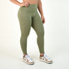 Heather Olive Legging 7/8 25" - El Toro