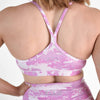 Pink Camo Racerback Sports Bra - Cami