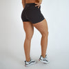 Shale No Front Seam High Rise Spandex Shorts