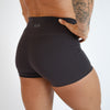 Shale No Front Seam High Rise Spandex Shorts