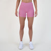 Heather Rose Curved High Rise Spandex Short - 5" - Go Go