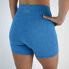 Heather Skydiver High Rise Spandex Shorts