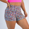 Summer Static No Front Seam High Rise Spandex Shorts