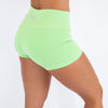 Summer Green High Rise Spandex Shorts