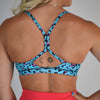 Summer Leopard Athletic Sports Bra - Reinette by FLEO