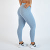 Heather Infinity Gray High Rise Workout Leggings