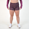 Nutmeg Leopard High Rise Spandex Shorts