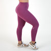 Heather Violet Leopard Legging 7/8 25" - El Toro