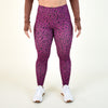 Violet Leopard Legging 7/8 25" - El Toro