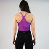 Raspberry Glow Switch Up Crop Tank - Fitted