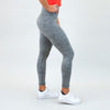 Granite Gray Micro Leopard Super High Leggings - Bounce Fabric