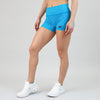 Ocean Speckle Mid Rise Contour Training Shorts For Women