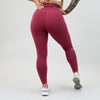 Opulent Heather Red Legging 7/8 25" - El Toro