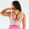 Luv Pink Wrap Crop Tank