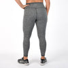 Heather Gray Super High Leggings - Bounce Fabric