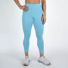 Heather Baby Blue El Toro Leggings Crop 21" - Bounce Fabric by FLEO