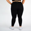 Black Minimal Logo Legging 7/8 25" - El Toro