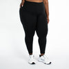 Heather Black Minimal Logo Legging 7/8 25" - El Toro