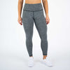 Heather Gray Minimal Logo Legging 7/8 25" - El Toro