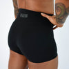 Black High Rise Spandex Shorts