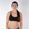 Black Racerback Sports Bra - Cami