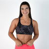 Scoop Neck Athletic Sports Bra - Blackjack - Isla 