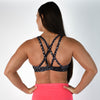 Scoop Neck Athletic Sports Bra - Blackjack - Isla 