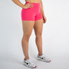 Heather Camellia High Rise Spandex Shorts