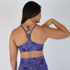 Racerback Sports Bra - Cami in Twilight Tie Dye