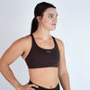 Chocolate Sports Bra - Isla 