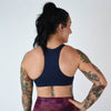 Classic Navy Sports Bra - Jourdaine