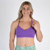 Deep Lavender Sports Bra - Reinette by FLEO