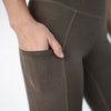 Heather Falcon Pocket Leggings - Reverie - Bounce Fabric