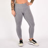 Heather Silver Gray Leggings - Apex - Bounce Fabric