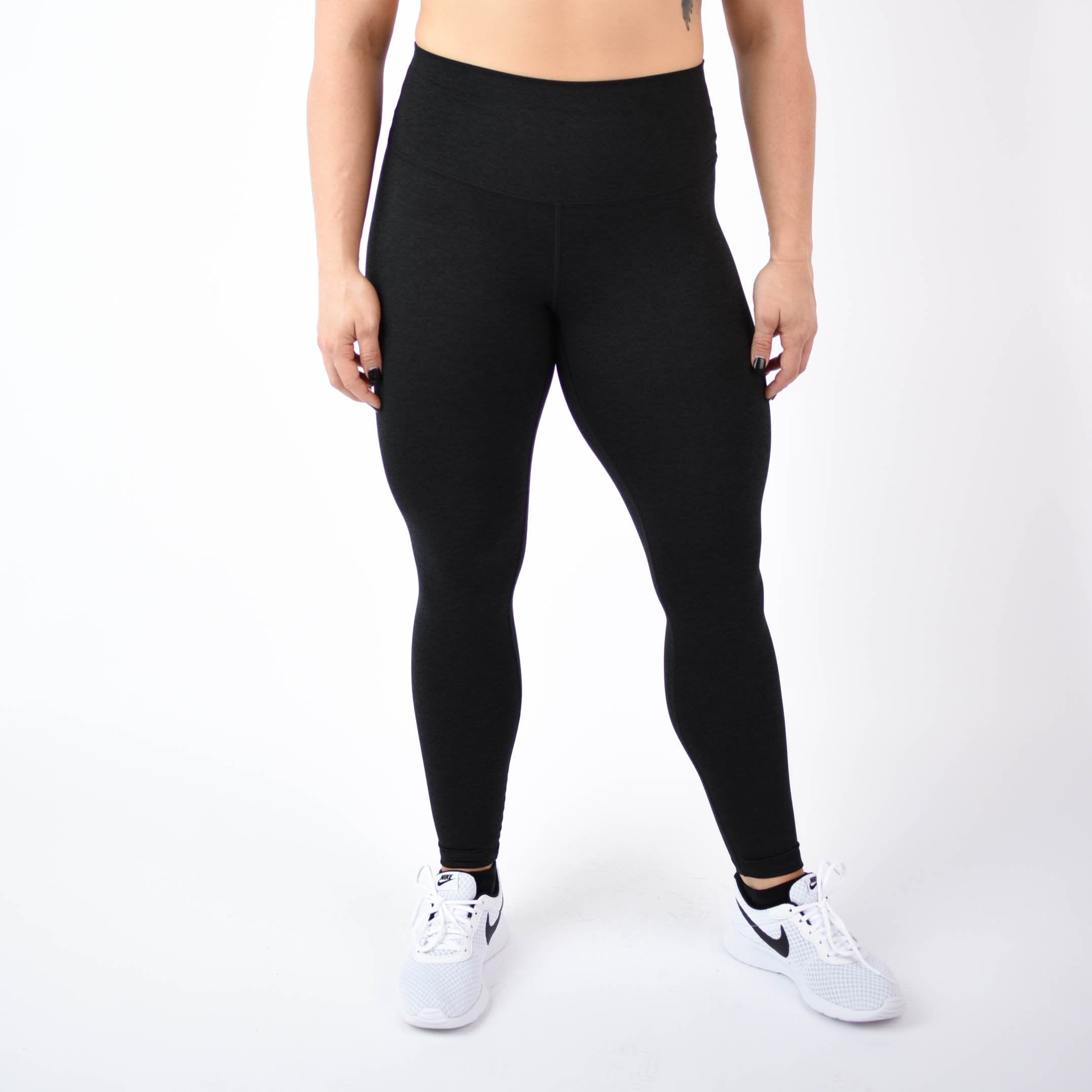 Buy Orvis women full length heather leggings black Online