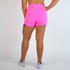 Neon Pink High Rise Spandex Shorts