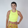 Tempo Crop Tank - Fitted