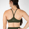 Racerback Sports Bra - Cami in Olive