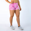 Phlox Check Power Mid High Shorts