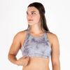 Silver Tie Dye Sports Bra - Jourdaine