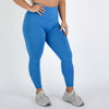 Skydiver Blue High Rise Workout Leggings