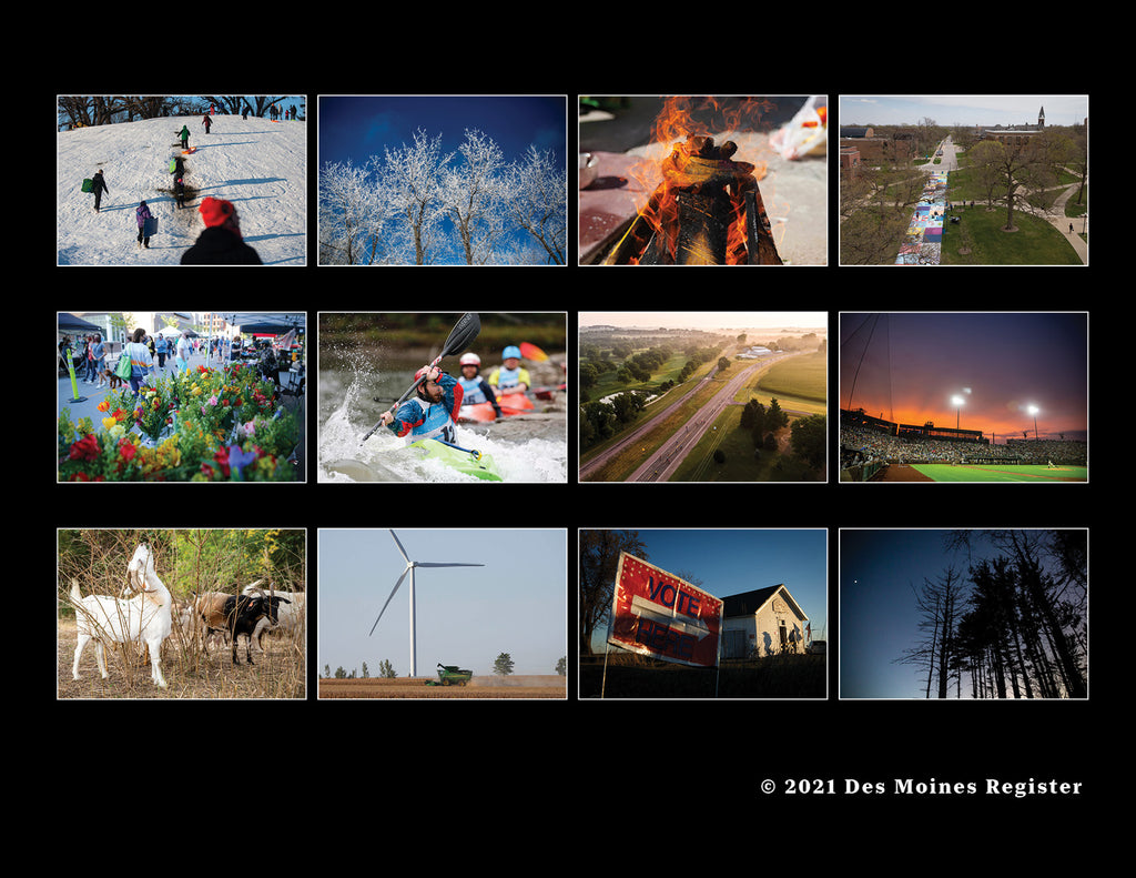 2022 Iowa Photo Wall Calendar Des Moines Register Des Moines