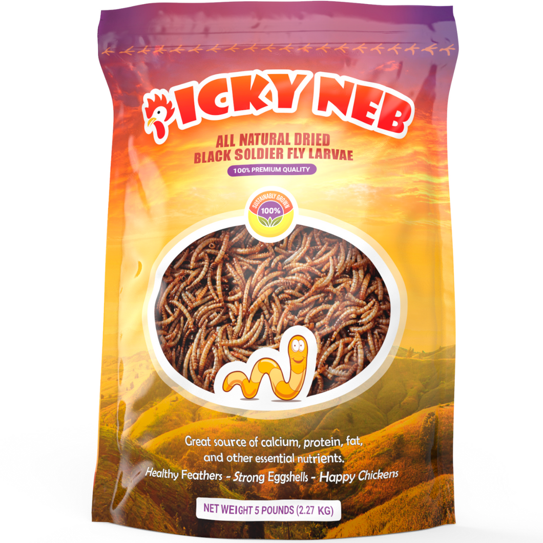 picky neb dried mealworms