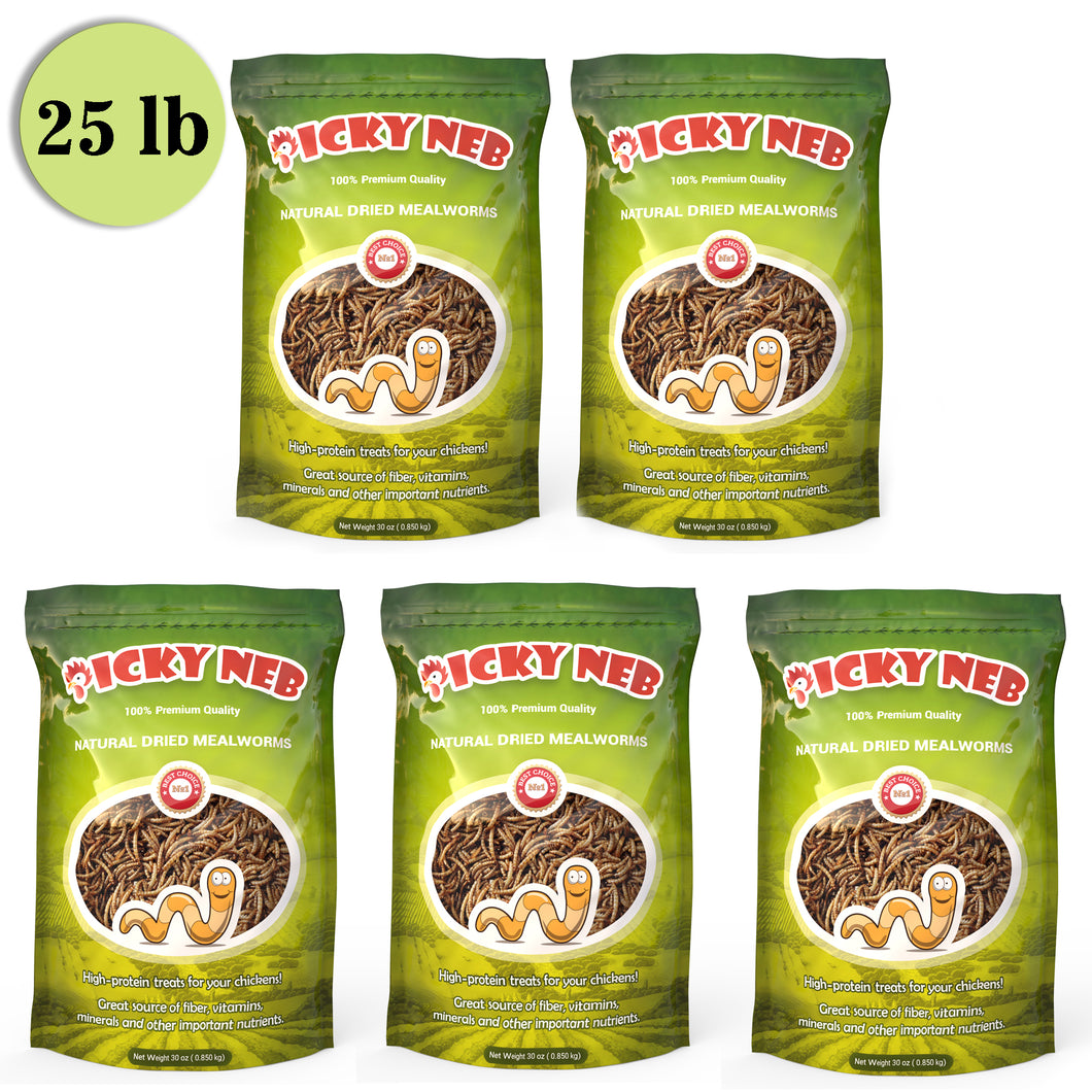 picky neb dried mealworms